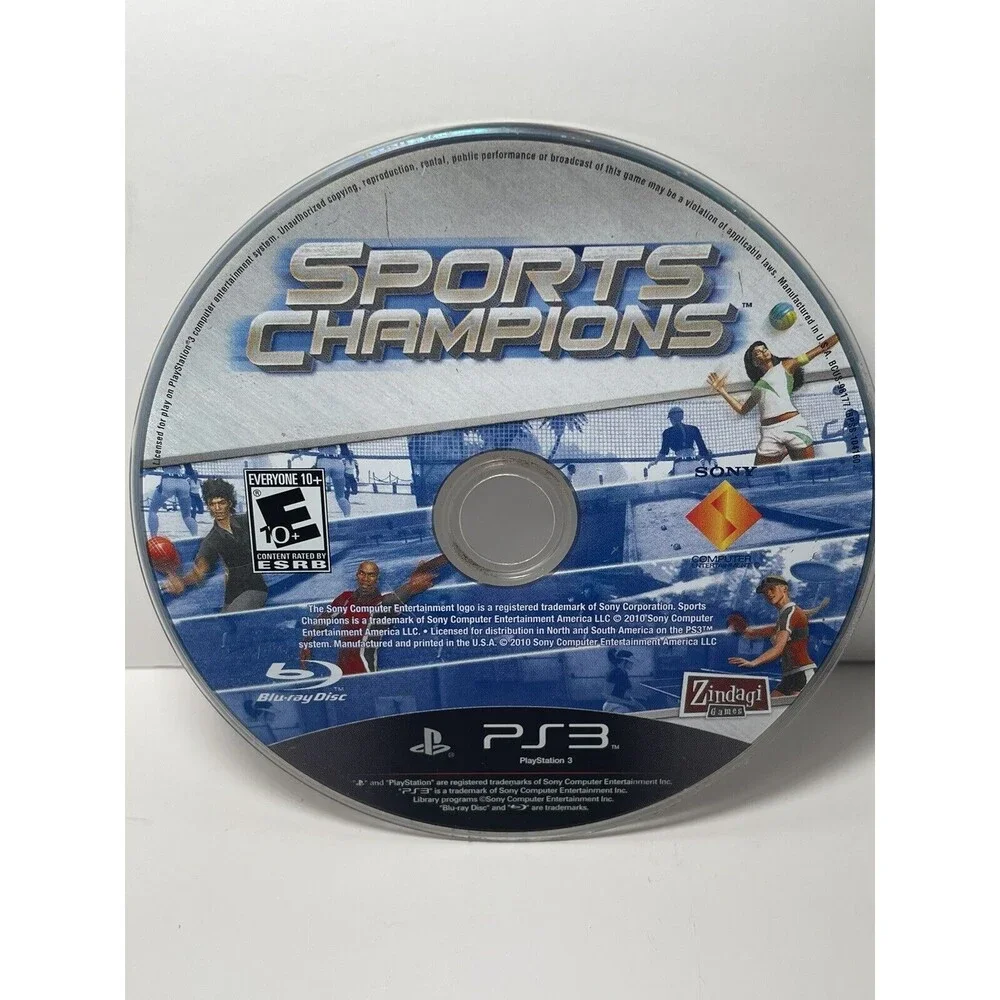 Play Station 3 Sports Champions (PS3, PlayStation 3) Disc Only
